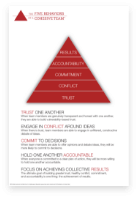 The Five Behaviors Model Overview poster in color