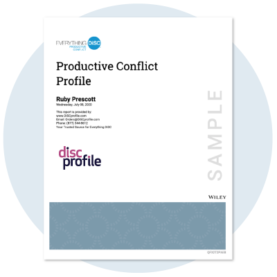 Productive Conflict profile