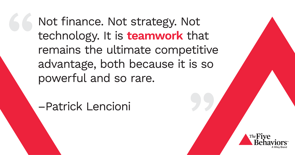 Lencioni Quote Image