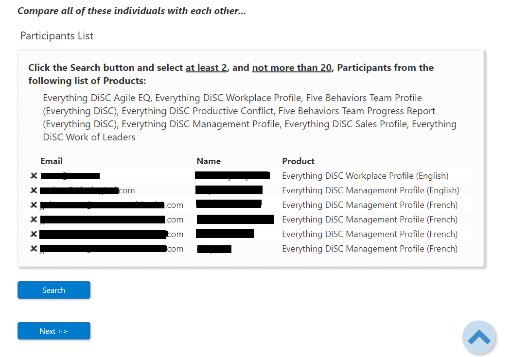 EPIC: confirm comparisons