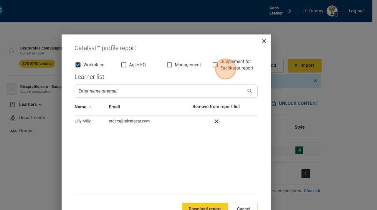 Catalyst Admin: Supplement for facilitators