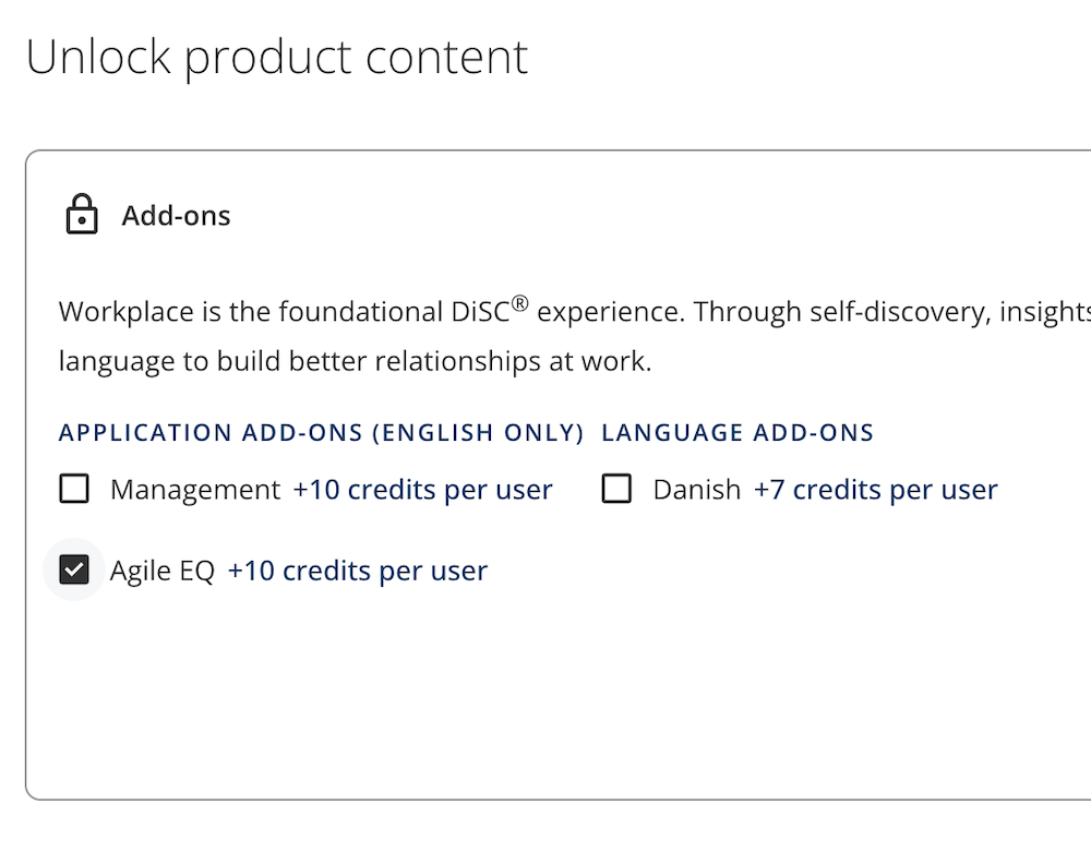 Catalyst help: Unlocking application add-ons for learners