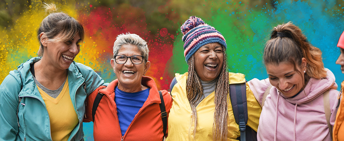 Friends of various personality styles using DiSC to strengthen personal relationships