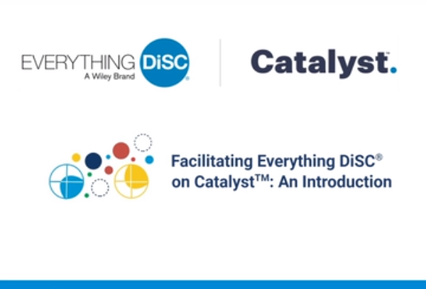 Facilitating Everything DiSC on Catalyst video still