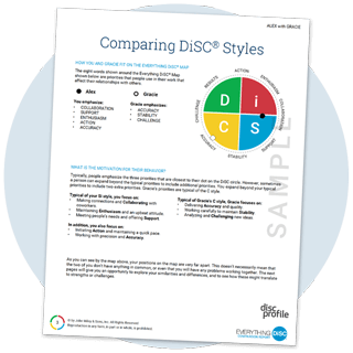 Comparing DiSC styles image