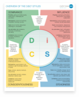 Workplace: Overview of the DiSC Styles poster