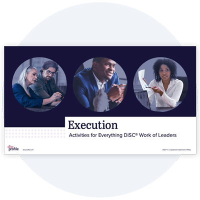 Work of Leaders: Execution title slide