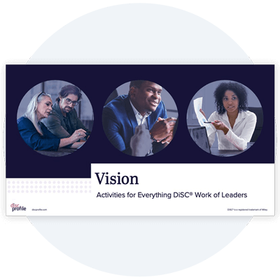 Work of Leaders: Vision title slide