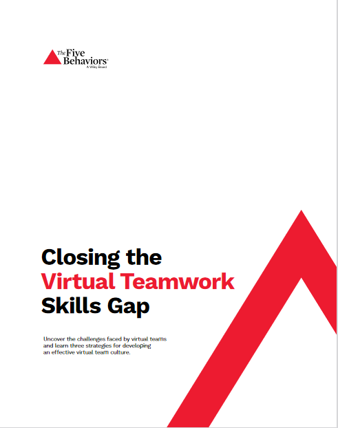 Closing the Virtual Teamwork Skills Gap cover