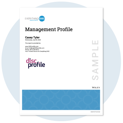 Management profile